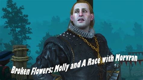broken flowers witcher|witcher 3 horse race molly.